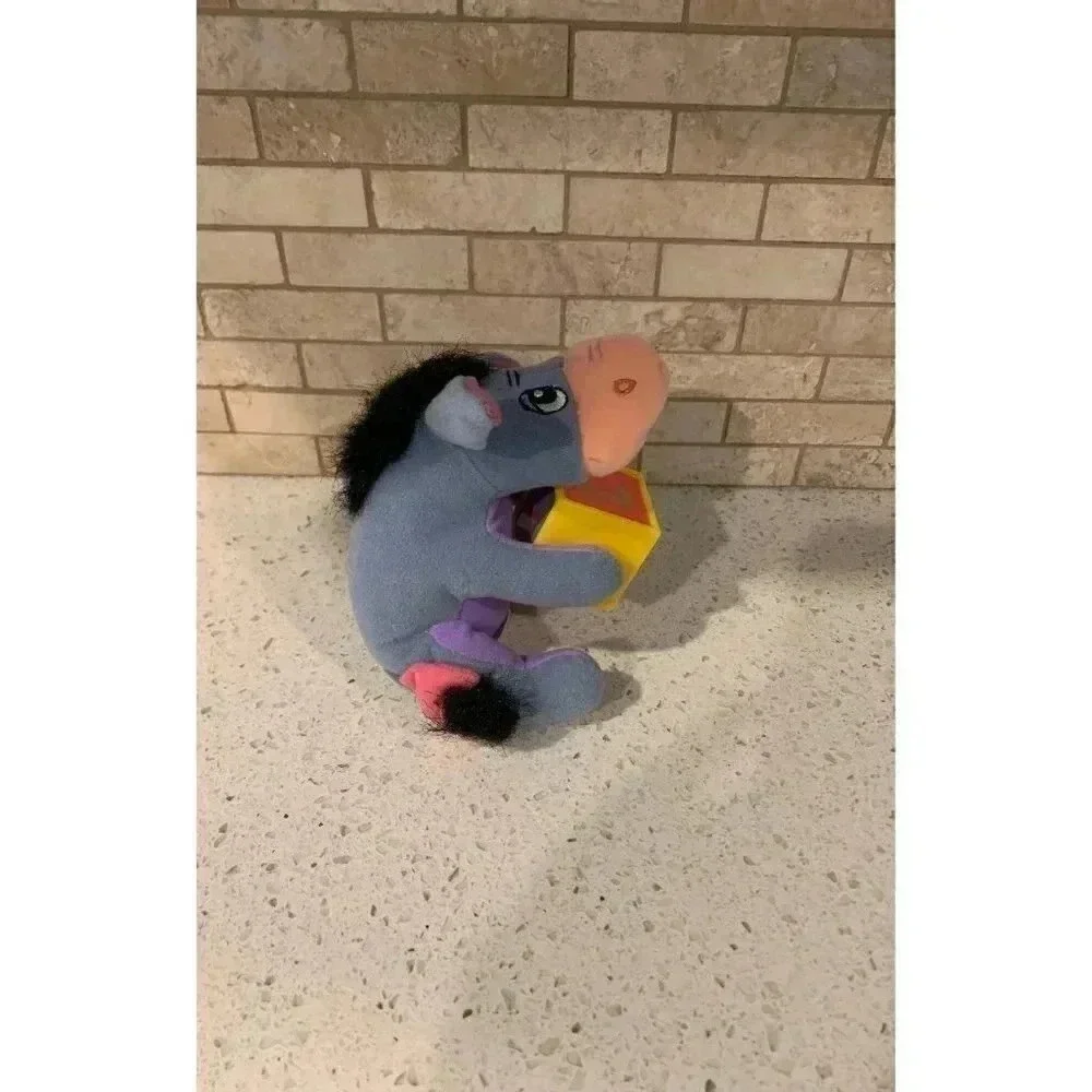 Fisher Price Eeyore Plush Winnie the Pooh Toy 2005‎ - Alphabet Buddy - B19